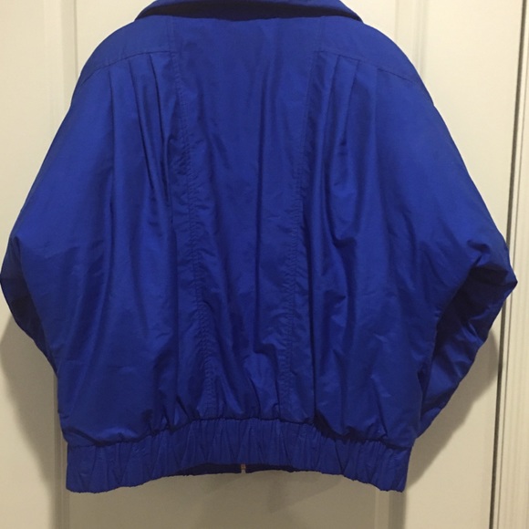 Bogner Vintage Down Ski Jacket Royal Blue Excellent Condition Size 12 - Picture 12 of 14
